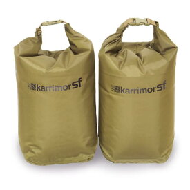 [カリマー] SF ドライバッグ スモール12Lペア（12Lx2個セット D1SP Sf Dry Bag Small Pair 耐水バッグ 耐水袋 防水バッグ 防水袋 (コヨーテD1SPC1)