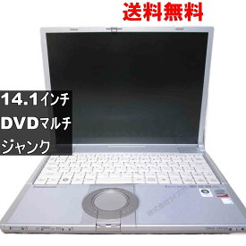 【中古】 Panasonic Lets note CF-Y7DWJAJS WindowsVista世代のPC 均一 ジャンクPC 送料無料 [94125]
