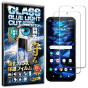 2枚セット ブルーライトカット 京セラ DIGNO SX3 ガラスフィルム 京セラ DIGNO SX3 フィルム 硬度10H W硬化製法 強化ガラス 液晶 画面 保護 保護フィルム RISE PRODUCTS