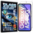 ブルーライトカット Samsung Galaxy A54 5G ギャラクシー a54 / docomo SC-53D / au SCG21 ガラスフィルム Samsung Galaxy A54 5G ギャラクシー a54 / docomo SC-53D / au SCG21 フィルム 硬度10H W硬化製法 強化ガラス 液晶 画面 保護 フィルム 飛散防止 指紋防止 RISE