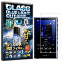 ブルーライトカット ウォークマン NW-A300 シリーズ (NW-A306/NW-A307) ガラスフィルム ウォークマン NW-A300 シリーズ (NW-A306/NW-A307) フィルム 硬度10H W硬化製法 強化ガラス 液晶 画面 保護 フィルム 飛散防止 指紋防止 AGC日本製 RISE PRODUCTS