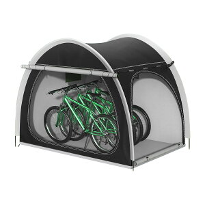 【人気商品】自転車テント サイクルハウス 省スペースの自転車置き場 1-4台用 バイクガレージ 自転車カバー