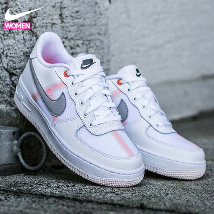 楽天市場 ナイキ エアフォース1 Lv8 レディース スニーカー ホワイト キッズ 靴 ジュニア Nike Air Force 1 Lv8 1 Gs Av0743 100 Nike174 Yellow