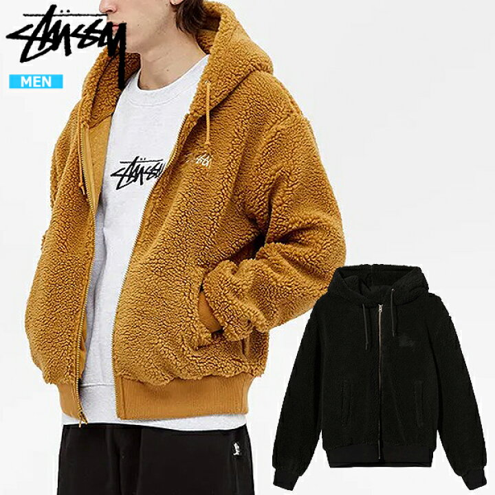 楽天市場】ステューシー ジャケット メンズ フリースジャケット ボア  