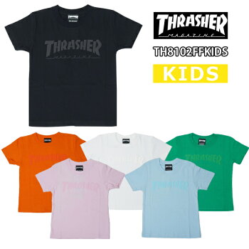 スラッシャー/Tシャツ/キッズ/THRASHER/Foaming/HOMETOWN/S/S/TEE/TH8102FFKIDS/thrasher92
