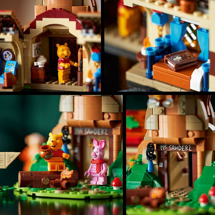 楽天市場】レゴ LEGO アイデア くまのプーさん 21326 : ライジングサン 