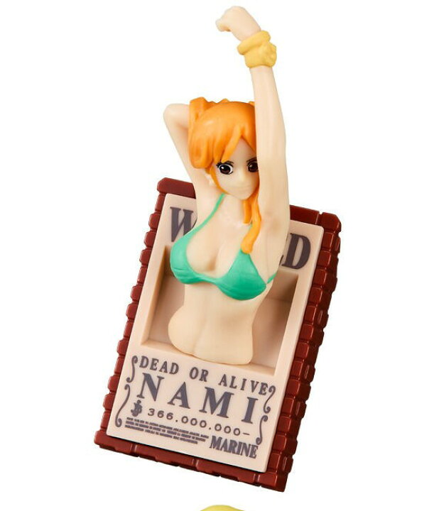 楽天市場】チョコサプ ワンピース 食玩 単品 6．ナミ フィギュアのみ 