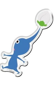 ピクミン キャラマグネッツ 【1.青ピクミンA/メモカード：1枚】 ・メモのデザインはランダムで入っています。