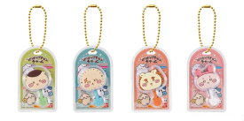 ( 5．くりまんじゅう 6．ラッコ 7．シーサー 8．古本屋 ) 4個セット ちいかわ ミニチュアチョコチャーム＆チョコスナック