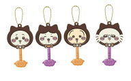ロリポップチョコチャーム ちいかわ みんなで黒猫 ちいかわ ハチワレ うさぎ モモンガ 4個セット
