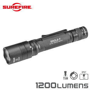 SUREFIRE EDCL2-T ? Dual-Output LED Everyday Carry Flashlight