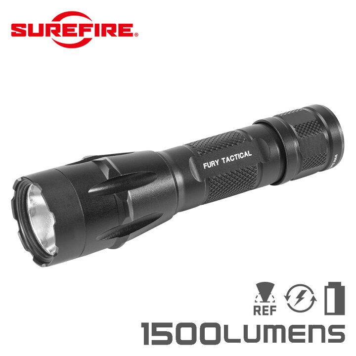 楽天市場】SUREFIRE FURY-DFT Dual Fuel Tactical LED Flashlight 