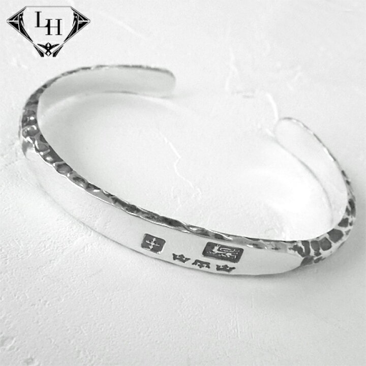 楽天市場】ライオンハート BASIC Blacksmith シルバー925 バングル  