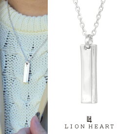 ライオンハート for Gift カーブドプレート ネックレス シルバー925 01NE1821SV LION HEART メンズ 男性 シルバーネックレス ペンダント ブランド プレゼント ギフト
