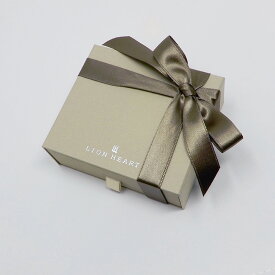 ライオンハート ギフトボックス ライトグレージュ 【引き出しタイプ】 リボン付き LION HEART 01BX0070ZZ ※BOXのみご注文時は送料が別途必要です