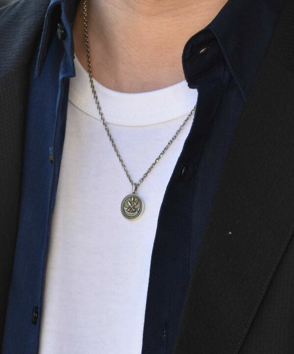 楽天市場 ライオンハート クラシックネックレス The Magician シルバー925 1ne9c0ma Lion Heart Intent コイン タロットカード マジシャン 魔術師 Lh 誕生日 プレゼント 送料無料 メンズ 人気ブランド メンズアクセサリー Rism Town