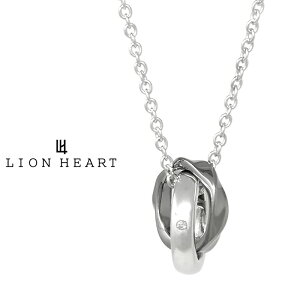 ���C�I���n�[�g for Gift ���[�W�E�F�[�u �_�u�������O �l�b�N���X (�V���o�[×�u���b�N) �V���o�[925 1NE289B0BK LION HEART �V���o�[�l�b�N���X �����Y �j�� �u�����h �v���[���g �M�t�g �G���f��