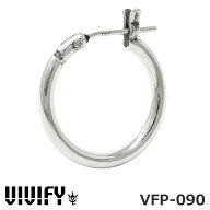 ビビファイ フープ ピアス Lサイズ シルバー925 VIVIFY VFP-090 Hoop Pierce (L) 1点売り 片耳用 メンズ …