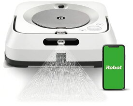 iROBOT ロボットクリーナーブラーバジェット m6 床拭きロボット 水拭き ロボット掃除機 マッピング Wi-Fi対応 遠隔操作 静音 複数の部屋の清掃可能 m613860 ホワイト Alexa対応　直輸入品