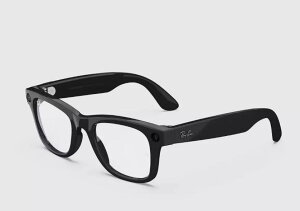 Ray-Ban Meta Wayfarer@AI@TOX@Meta Ray-ban Smart Glasses Clear, Standard Co X}[g OX
