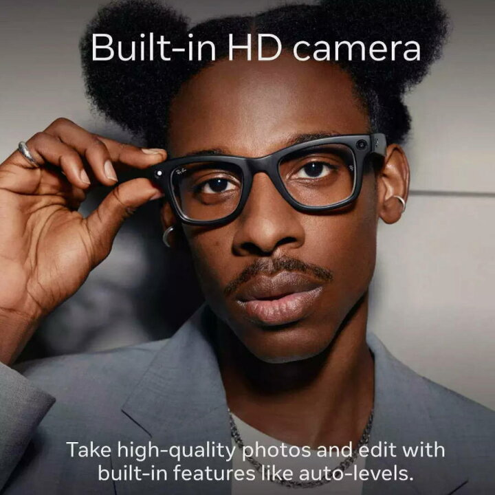 楽天市場】Ray-Ban Meta Wayfarer AI サングラス Meta Ray-ban Smart  