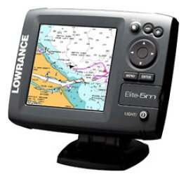 LOWRANCE/ローランス Elite-5m GPS/ローランスエリート5m　日本語メニュー仕様