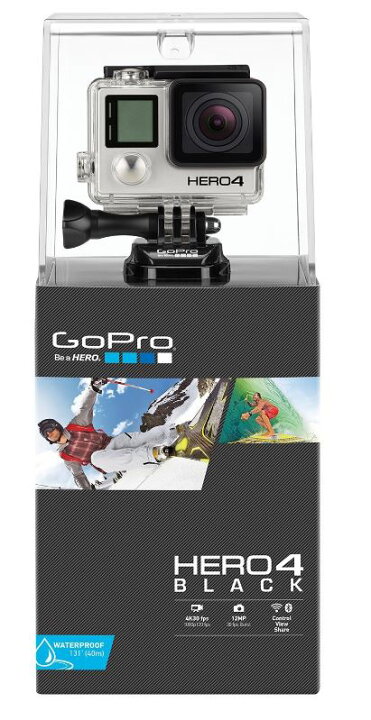 楽天市場】国内正規品 Gopro HERO 4 ゴープロブラックエディション 