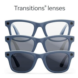 Ray-Ban Meta Wayfarer�@Gen 2�@AI�@���C�o�� ���^�i��2����j�A�E�F�C�t�@�[���[�A�V���C�j�[�R�Y�~�b�N�u���[�b�j���E���������X�}�[�gAI���K�l ? �o�b�e���[����2�{ ? 3K�E���g��HD�𑜓x ? 12MP��