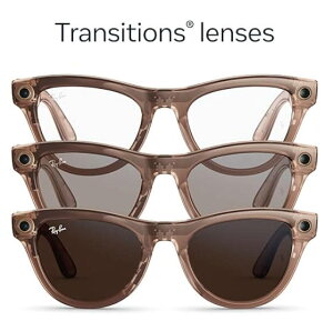 Ray-Ban Meta Skyler�@Gen 2�@AI�@���C�o�� ���^�X�J�C���[�i��2����j�AMeta AI���ځA�ʐ^�E����B�e�@�\�A�o�b�e���[�������� - �V���C�j�[�g�����X�y�A�����g�s�[�`�A�g�����W�V�����YR�u���E��