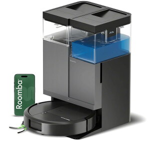 �����o�iRoomba�j Plus 415 Combo ���{�b�g + AutoWash? �[�d�X�e�[�V���� �A�C���{�b�g�iiRobot�j�y���@�����p/���^���^/�p���t���z����20,000Pa/���܂œ͂����|/�S�����X�e�[�V����/�����S�~���W/���b