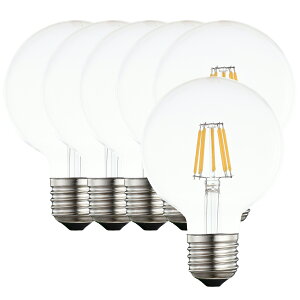 【マラソン限定!5%OFFクーポン】LED電球 フィラメント電球 おしゃれ 電球色 省エネ 節約 E26 60w 口金 LED ライト レトロ アンティーク ヴィンテージ 照明 リビング ダイニング 寝室 ベッドルー