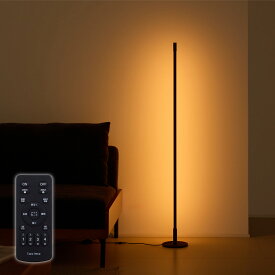 【ポイント3倍 10/14 20時～】フロアライト リモコン付き LED スタンドライト リモコン 間接照明 LEDライト LED内蔵 フロアーライト フロアスタンド ランプ 照明スタンド 調光 調色 調光調色 照明 寝室 … ド フロアスタンドライト リビング バーライト VENTOTA Liio(リーオ)