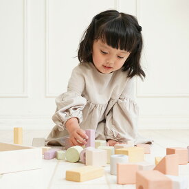 NIHONシリーズ 日本製　つみきのいえM 　32ピース 1.5才 wood toy おうち時間 つみき 積み木 木製 安心 木のおもちゃ 知育玩具 男の子 女の子 出産祝い お誕生日プレゼント