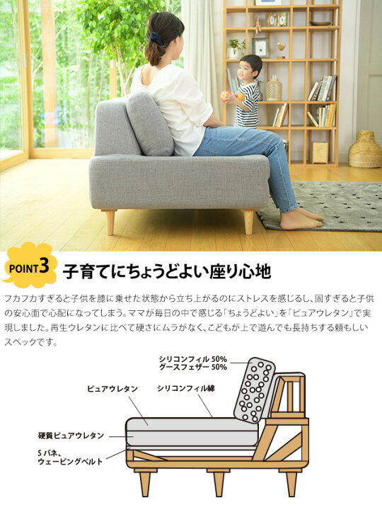 楽天市場 新色お披露目送料無料キャンペーン ソファー 3人掛け 北欧 おしゃれ かぞくのソファ ノベルティ対象外 大きい ソファ 3人 ごろ寝 ソファー 脚なし ローソファー 布 カバー交換できる 大型 リビング こどもと暮らし 楽天市場 新色お披露目送料無料キャンペーン ソファー 3人掛け 北欧 おしゃれ かぞくのソファ ノベルティ対象外 大きい ソファ 3人 ごろ寝 ソファー 脚なし ローソファー 布 カバー交換できる 大型 リビング こどもと暮らし