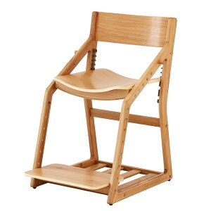 E-toko いいとこ KD Chair ナチュラル キッズチェア 学習椅子 学習チェア ダイニング リビング 木製 小学生 中学生 子供 子ども 姿勢 ナチュラル おしゃれ 【あす楽対応】