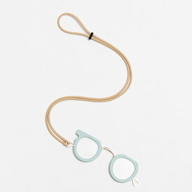 【ラッピング・メッセージカード対応】 Ciqi シキ PEEP GLASS Pale tone ルーペ ネックレス 女性 おしゃれ ルーペペンダント リーディンググラス 老眼鏡 首掛け 手持ち老眼鏡 ローネット 【あす楽対応】