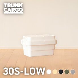 【メーカー公式店】【レビューでプレゼント有り】RISU トランクカーゴ スタッキングタイプ TC-30S LOW アウトドア 収納ボックス キャンプ用品 大容量 新型 18L フタ付き キャンプ 収納ケース プラスチック浅型 丈夫 蓋付き コンテナボックス 屋外