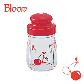 昭和レトロ 雑貨 送料無料 ブルーム 塩 胡椒入れ レッド 塩コショウ入れ キッチン 調味料置き 定食 定番 懐かしい さくらんぼ かわいい レトロ 雑貨 チェリー リス