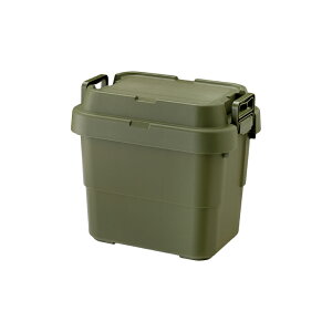 【メーカー直営店】RISU トランクカーゴ スタッキングタイプ TC-20S アウトドア 収納ボックス 新型 20L 頑丈 フタ付き キャンプ 収納ケース プラスチック 蓋付き コンテナボックス 屋外 おしゃ
