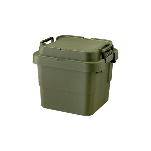 【メーカー直営店】【レビューでプレゼント有り】収納ボックス RISU トランクカーゴ スタッキングタイプ TC-30S アウトドア 新型 30L 頑丈 フタ付き キャンプ 収納ケース プラスチック キャン