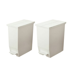 【メーカー公式店】【2個セット】【レビューでプレゼント有り】SOLOW ソロウ ペダルオープンツイン35L × 45L 2個セット ゴミ箱 おしゃれ ごみ箱 カップボード下 分別 カウンター下 キッチン リ