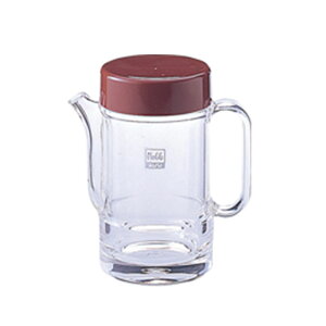 昭和レトロ ソース入れ とんかつソース入れ とんかつソース 定食 定番 持ち手付き 調味料さし 調味料差し 320ml 大容量 ロングセラー 丈夫 頑丈 業務用 食器 茶 赤 レッド ブラウン リス ノー