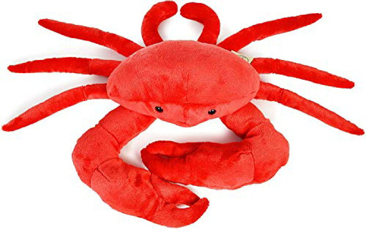 楽天市場 タイガーテールトイズ カニ 蟹 ぬいぐるみ リアル 45センチ ペット クラブ 海 甲殻類 タラバガニ ズワイガニ 本物 そっくり リアル ペット おもちゃ 子供 女の子 男の子 日本正規品 Rita Market