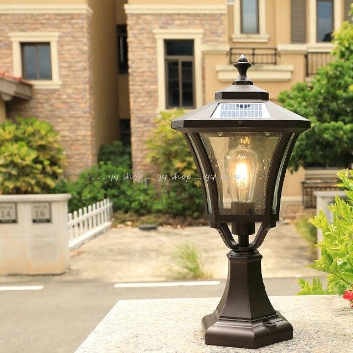 楽天市場 10oup48ソーラーライト ガーデンライト ポールライト 庭園灯 屋外用照明 リタハウス 楽天市場店