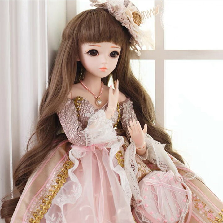 楽天市場】A061248プリンセスドール 60cm フランス人形本体 メイク 