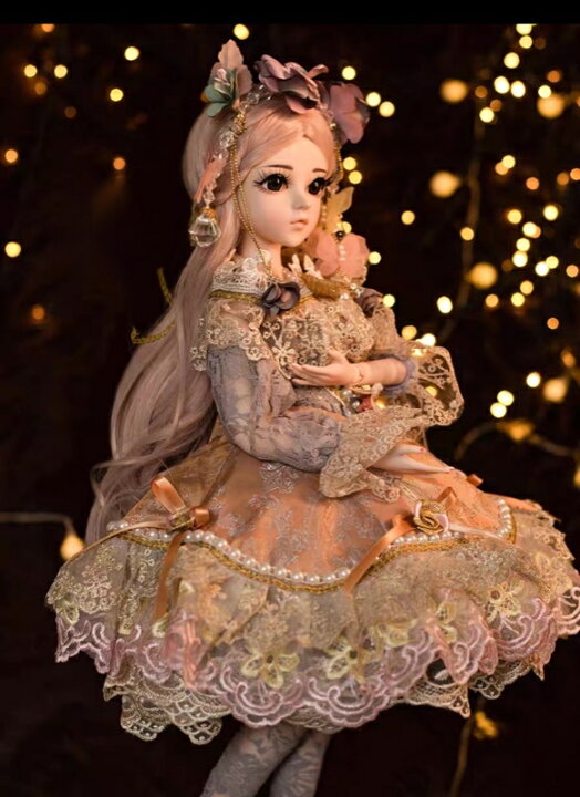 楽天市場】A051946プリンセスドール 60cm フランス人形本体 メイク 