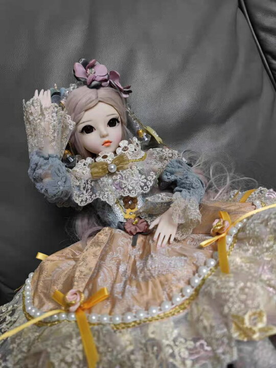 楽天市場】A051946プリンセスドール 60cm フランス人形本体 メイク 