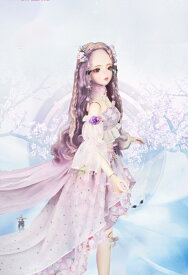プリンセスドール 60cm 人形本体 メイクアップ ウィッグ 靴 西洋人形 衣装付き 球体関節人形
