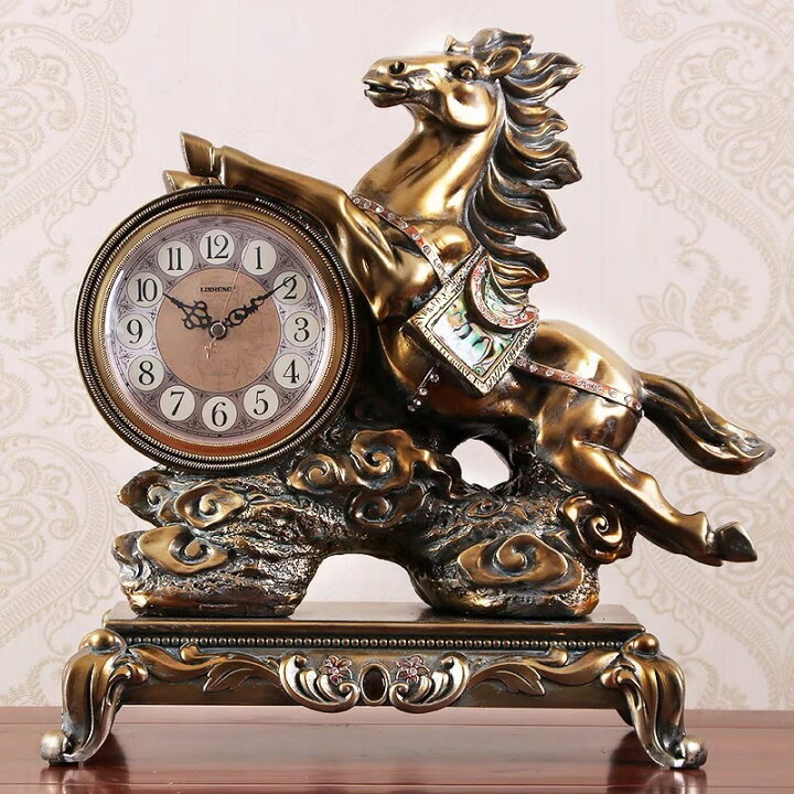 楽天市場】A062688テーブルクロック ．置き時計 クロックアラーム 上品  