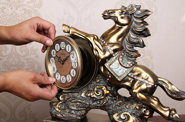 楽天市場】A062688テーブルクロック ．置き時計 クロックアラーム 上品  